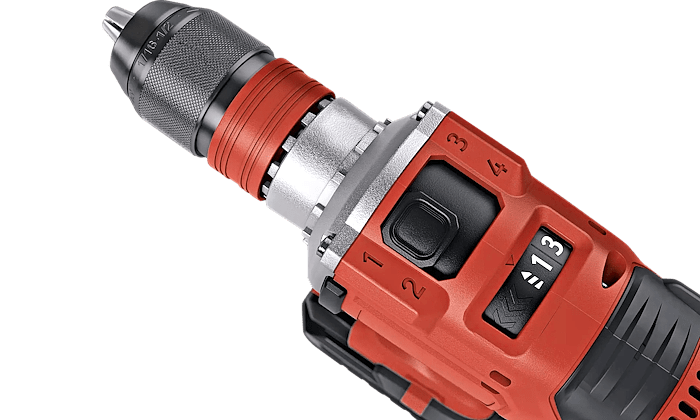 FLEX DD 4G 18.0-EC 4-Gang Akku-Bohrschrauber 18,0 V Set Draufsicht